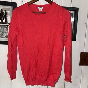 Old Navy Dark Coral Crewneck Sweater